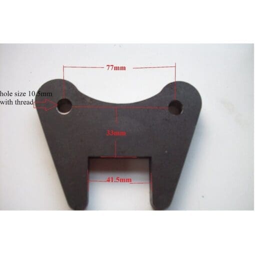 disc brake caliper mounting plate