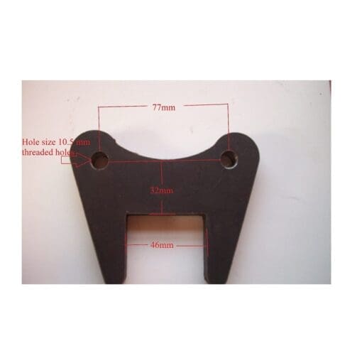 disc brake caliper mounting plate