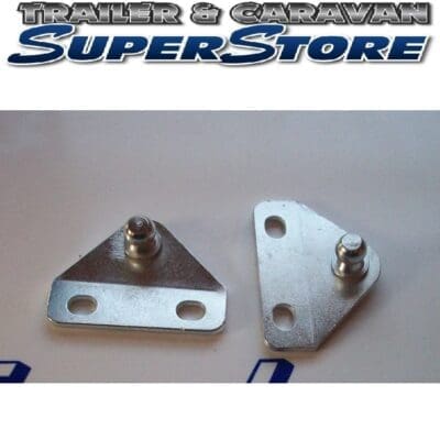 Pair of Gas struts Bracket with 10mm ball