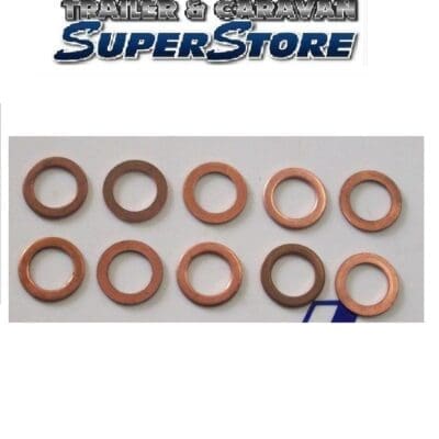 Copper washer for trailer