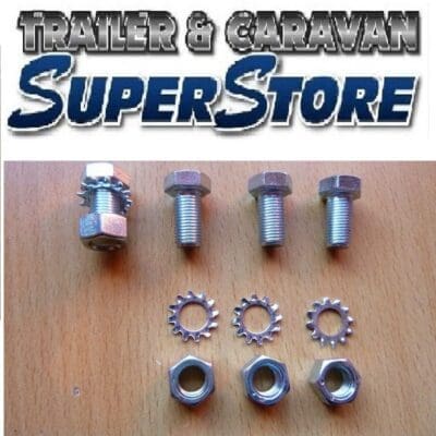 hydraulic backing plate bolts for trailer