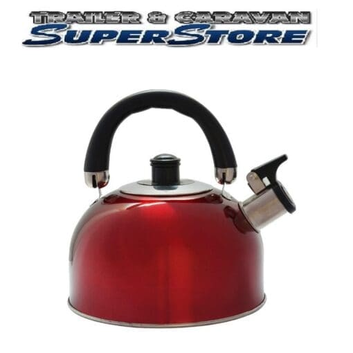 Stainless Steel red Whistling Kettle