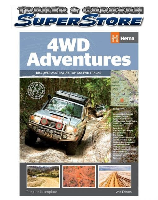 Australia 4WD Adventures Atlas Hema Map