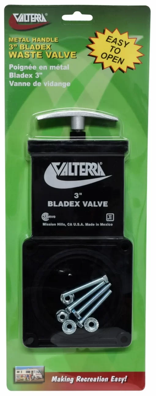 Valterra Bladex Waste Valve Body, 3″, slide valve