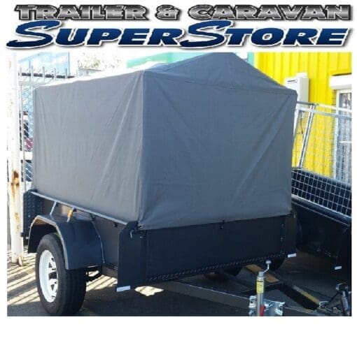 Trailer Canvas Cover 8X5 3ft with fittings