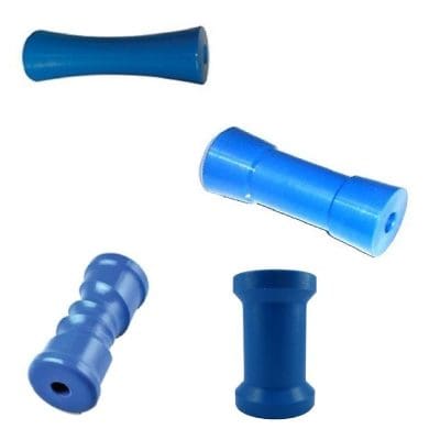 Hard Poly Rollers for Aluminium Boats