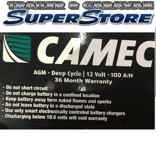 100AH AGM 4wd BATTERY