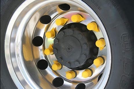 Vehicle Wheel Nut Indicators