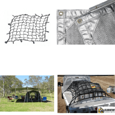 Trailer tarps, ute tray cover, cargo net and trailer net
