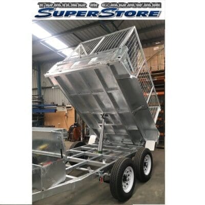 Hydraulic tipper trailer
