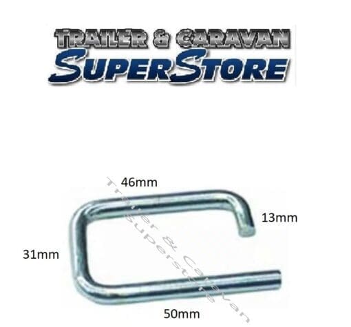 Hayman Reese safety pin for snap up bracket