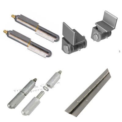 Hinges for trailers