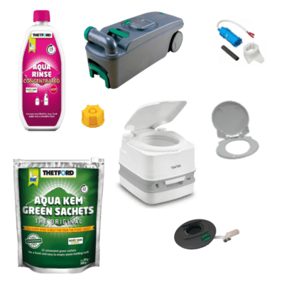 Toilets, parts and Additives