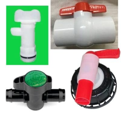 Poly, PVC and Plastic Valves / Taps