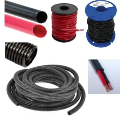Electrical Wire, Heat Shrink & Split loom